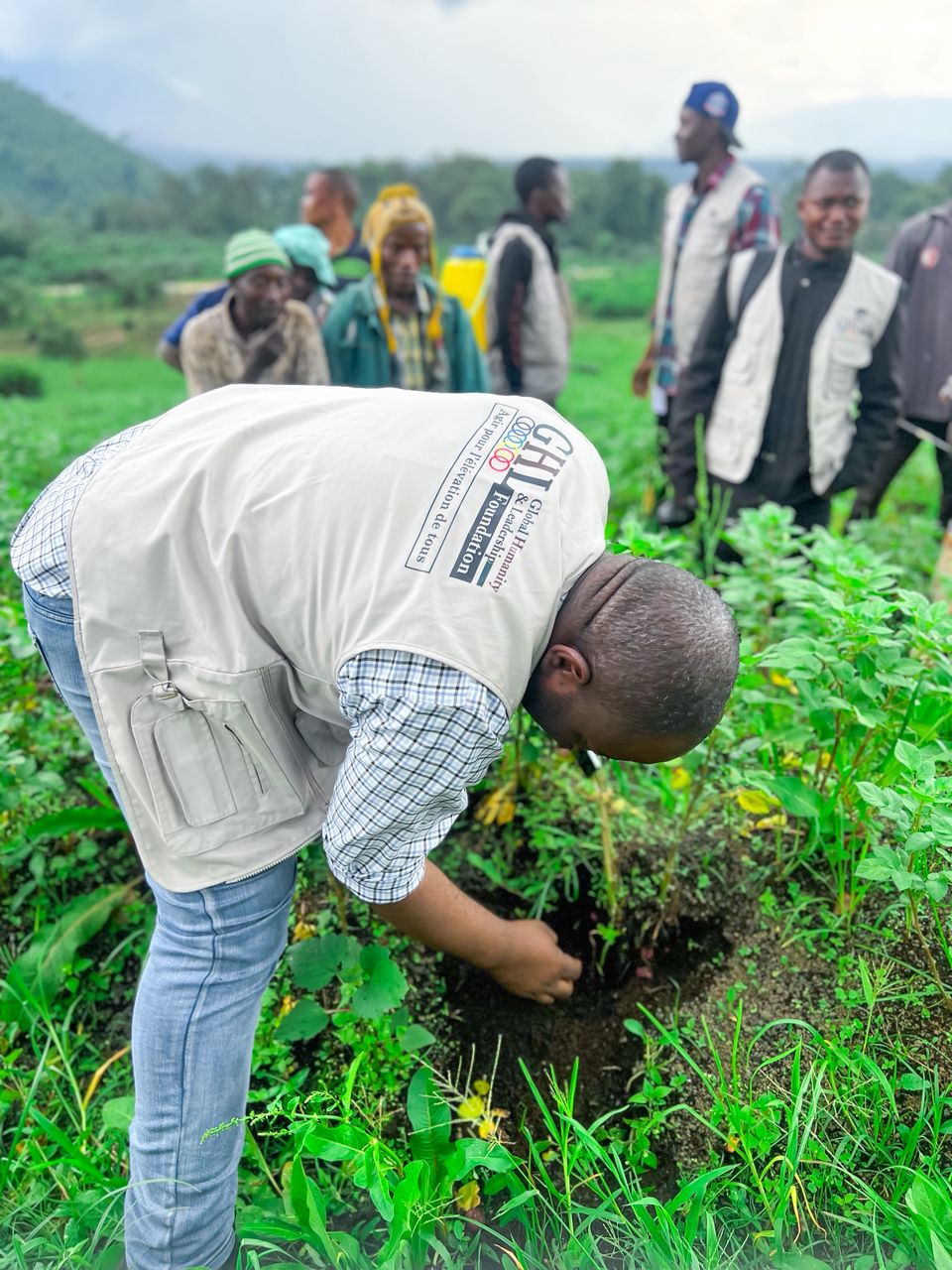 Mission de suivi kibumba pour l'activité de la culture de pomme de terre