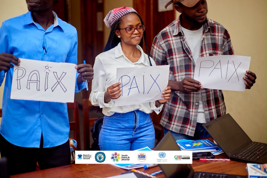 Résolution 2250 et clôture de l'activité CLÔTURE ET ENGAGEMENT : Fin de la formation des leaders des clubs de paix à Nyiragongo